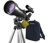 Telescopio para niños, Principiantes y Adultos, Apertura de 70 mm, Montaje de 400 mm, refracción astronómica, visión Nocturna con Poca luz, con Mochila, buscador y Filtro Lunar