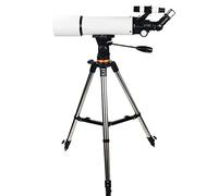Telescopio para niños, principiantes y adultos, telescopio refractor astronómico de 80 mm con trípode ajustable, telescopio portátil, perfecto para niños, adolescentes