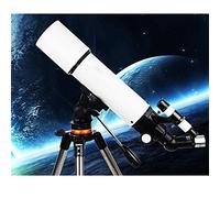 Telescopio para niños principiantes y adultos, telescopios para principiantes de astronomía, telescopio refractor de astronomía de 80 mm con trípode, telescopio portátil, regalo para niños