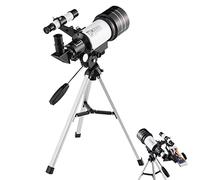 Telescopio para niños - Telescopio para niños con recubrimiento de alta transmisión 10 años de antigüedad vidrio completamente recubierto óptico,Gadgets de tecnología Moongazing 70 mm Diafragma Ideas