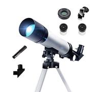 Telescopio para niños Telescopios para Adultos Telescopio astronómico, telescopio astronómico para Exteriores para observar Las Estrellas, buscador de Estrellas de Alta definición y Gran Aumento, con