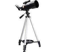 Telescopio para niños, telescopios portátiles para astronomía, telescopios para principiantes en astronomía, óptica totalmente multicapa, telescopio con trípode, mochila, negro (color: paquete D)