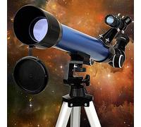 Telescopio para niños, telescopios refractores para astronomía, trípode Ajustable, 45 Grados, Espejo cenital, 50 mm de Gran Apertura, telescopio de Viaje portátil para Principiantes y Adultos