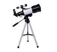 Telescopio para principiantes con trípode y buscador, telescopio monocular de 150x para niños, principiantes de astronomía, adultos, telescopio refractor de astronomía HD de 70 mm, doble de comodidad