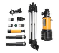 Telescopio para principiantes en astronomía, telescopio refractor HD mejorado con apertura de 70 mm y recorrido de enfoque de 300 mm, incluye
