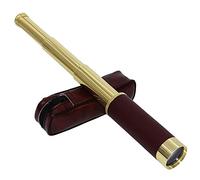 Telescopio pirata retro con zoom de 25 x 30 pulgadas, monocular, portátil, para capitán, telescopios de cristal espía para principiantes de astronomía