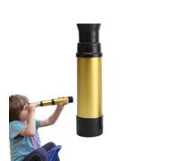 Telescopio Pirata | Retro Portátil Ajustable | Monocular Pirata Plegable, Telescopio Retractable, Juguete Portátil para De 2 A 12, Ver Juegos, Viajes, Senderismo