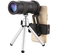 Telescopio portátil de Viaje Telescopio portátil HD de Alta Potencia Súper telescopio con trípode Adecuado para la mayoría de los teléfonos Inteligentes Telescopio