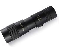 Telescopio potente 8-40x40 de alto teleobjetivo zoom telescopio único para niños adultos, telescopio portátil de alta potencia al aire libre de un solo barril, óptico HD doble la comodidad