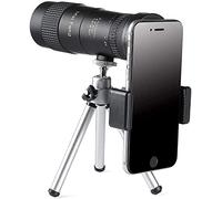 Telescopio Potente 8-40x40 h Teleobjetivo Zoom Telescopio único para niños Adultos, Telescopio portátil de Potencia h para Exteriores de un Solo Barril, Óptico HD (1 Juego)