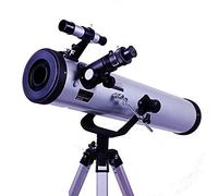 Telescopio práctico F76700M telescopio Refractor telescopios de Viaje portátiles Ajustables para astronomía 350 Veces Vision