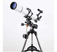 Telescopio práctico Telescopio práctico Capucha retráctil Telescopio de rotación de 360 Grados Telescopio Refractor Telescopios de Viaje portátiles Ajustables para astronomía Manual Manual