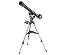 Telescopio práctico Telescopio Refractor Telescopios de Viaje portátiles Ajustables para astronomía, Longitud Focal 900 mm, Revestimiento de Superficie Completa con trípode de Montaje ecuatorial Good