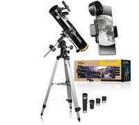 Telescopio Reflector 76/700 EQ NATIONAL GEOGRAPHIC con adaptador de fotos - CD NO SIZE