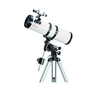 Telescopio reflector para astronomía, diseño de viaje portátil, ideal para seguimiento manual, trípode de altura ajustable, gran regalo para niños y adultos