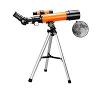 Telescopio refractario para niños Principiantes, telescopio, Apertura de 50 mm, Distancia Focal de 360 mm, telescopio astronómico, telescopio de Viaje para observación de la Luna, observación de Aves