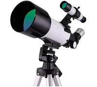 Telescopio refractario Telescopio monocular Telescopio astronómico Telescopio portátil de Viaje Trípode Telescopio Espacial HD Clip para teléfono