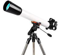 Telescopio refractor astronómico de alto aumento para exteriores, telescopio astronómico profesional 270X, diseño monocular de refractor óptico, trípode portátil