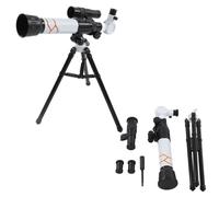 Telescopio refractor astronómico para principiantes, buscador óptico de alta calidad, telescopio infantil con trípode, fácil de ensamblar,