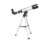 Telescopio refractor astronómico portátil con trípode para ver la luna y el planeta, ideal para niños, adultos y principiantes
