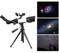 Telescopio, Refractor astronómico portátil de 350 x 50 mm, Buen compañero para Ver la Luna y el Planeta, Regalos de astronomía Principiantes, no se requieren Herramientas