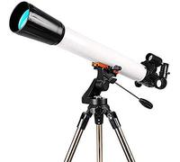 Telescopio Refractor astronómico, telescopio astronómico Profesional para Exteriores de Gran Aumento 270X Diseño de Refractor óptico monocular Trípode portátil