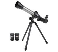 Telescopio refractor astronómico, telescopio refractor portátil con distancia focal ajustable para vistas más claras y mayor apertura para un