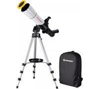 Bresser SpaceRacer 70/400 - Telescopio para Lentes (con aplicación AR, Apertura de 70 mm, Distancia Focal de 400 mm, Aumento de 16 x 120x, Filtro Solar)