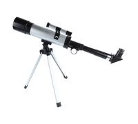 Telescopio refractor, kit de iniciación a la astronomía para niños y principiantes, telescopio portátil con óptica de vidrio totalmente