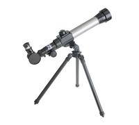 Telescopio refractor para niños con trípode y adaptador para teléfono, aumento de 20X a 40X, telescopio astronómico portátil para principiantes