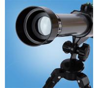 Telescopio refractor portátil con trípode y 3 oculares: exploración de la luna y el cielo nocturno, juguete educativo, regalo de Navidad.