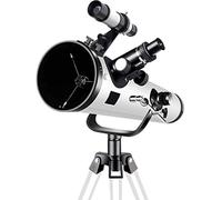 Telescopio Refractor portátil monocular portátil, telescopios para Adultos astronomía, telescopio para niños y Principiantes con trípode, telescopios para astronomía