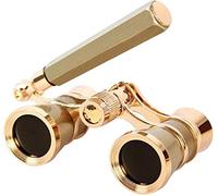 Telescopio Regalo 3X25 Binoculares Vintage Telescopio Gafas de Teatro de Ópera con Mango Retráctil para Ver Ms/D (B) (B)