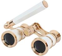 Telescopio Regalo 3X25 Binoculares Vintage Telescopio Gafas de Teatro de Ópera con Mango Retráctil para Ver Ms/D (B) (D)