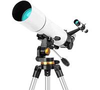 Telescopio Spacmirrors, Alcance Refractor portátil astronómico con buscador de Estrellas con trípode, Gran Aumento Profesional de Gran diámetro, Gran Regalo óptico, para niños Principiantes y Adultos