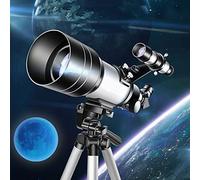 Telescopio Spacmirrors con trípode, telescopio para Adultos para observar Las Estrellas, telescopio de observación y telescopio astronómico para niños y Principiantes, DELE a su Hijo un Regalo