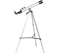 Telescopio Spacmirrors, telescopio refractor astronómico con trípode reflector para niños principiantes, gran regalo de astronomía para que los niños exploren la luna y los planetas, para interiores y