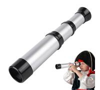 Telescopio Spyglass para niños pequeños - Monocular Pirata Plegable Ajustable, Juguete portátil Ligero | Herramienta de visualización retráctil para niños de 2 a 12 años, observar la