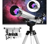 Telescopio Telescopio astronómico de Gran Aumento con Zoom refractivo para observación Espacial Celestial telescopios Nocturnos Ajustables