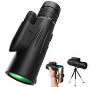 telescopio Telescopio monocular con Zoom de Alta Potencia, portátil, Mano, for observar Aves y paisajes