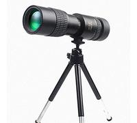 telescopio, Telescopio monocular de Alta Potencia 4K 10-300X40 mm con Zoom telefoto for observación Aves, Acampada, Senderismo y Viajes