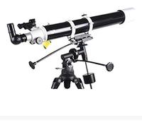 Telescopio Telescopio para Adultos Principiantes en Astronomía Telescopios astronómicos de Distancia Focal de 900 mm con trípode Ajustable