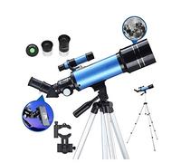 Telescopio | Telescopio para niños | Telescopios para Adultos | Refractor astronómico portátil de 400 x 70 mm astronomía para Principiantes | Trípode Resistente Ajustable |