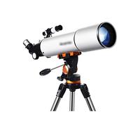 Telescopio, telescopio refractario astronómico para adultos y niños principiantes, refractor astronómico con trípode de altura ajustable, telescopio de viaje portátil compacto cálido como siempre