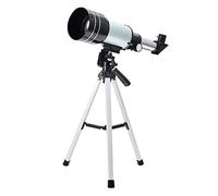 Telescopio, telescopio Refractor astronómico con trípode para niños Principiantes, telescopio Refractor astronómico con Adaptador para teléfono Inteligente para astrofotografía y astronomía Visual