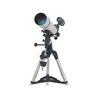 Telescopio, telescopio Refractor astronómico de Montaje de 700 mm de Apertura de 100 mm para niños Principiantes, trípode de Altura Ajustable, telescopio de Viaje