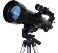 Telescopio, telescopio Refractor astronómico para niños Adultos con Adaptador para teléfono Inteligente Telescopio astronómico para Principiantes con trípode Buen compañero para Ver la Luna y el