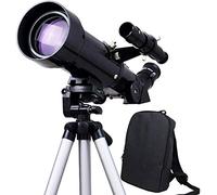 Telescopio, telescopio Refractor con trípode y Visor, para niños y Principiantes Telescopios astronómicos portátiles de 70 mm
