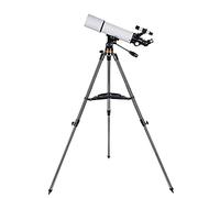 Telescopio, telescopio refractor portátil con soporte para teléfono inteligente y trípode reflector de altura ajustable para principiantes Gran regalo de astronomía para que los niños exploren la luna