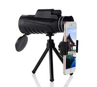 Telescopio telescopios Caza 40x60 teléfono monocular telescopio binoculares móviles Gafas de Campo excelente telescopio de Mano HD Profesional (a) telescopio